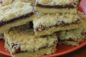Rasberry Crumb Bars
